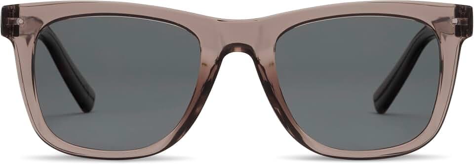 Peepers by PeeperSpecs Unisex Harbor Polarized Soft Square Sunglasses, No Correction