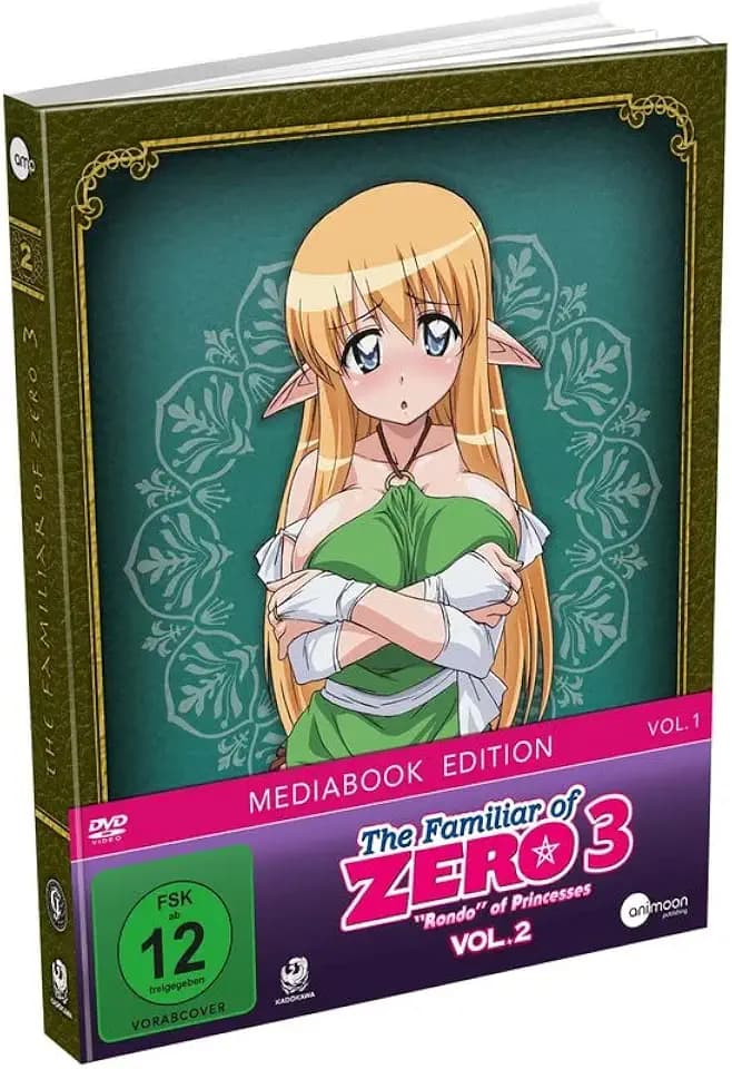 The Familiar of Zero 3: "Rondo" of Princesses (Staffel 3) - Vol. 2 - Limited Mediabook Edition