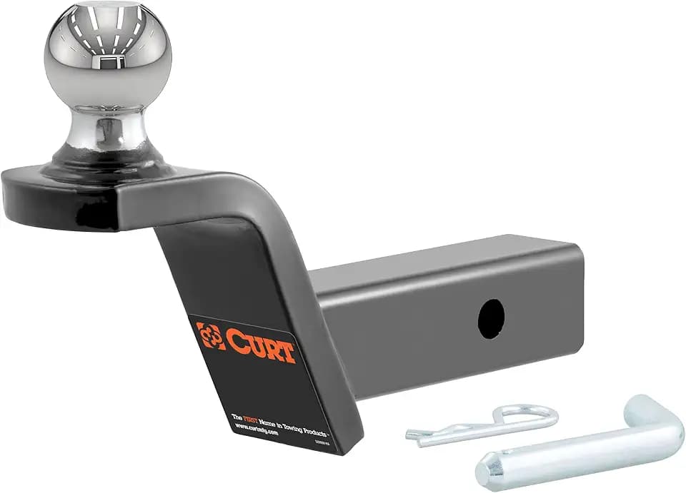 Curt 45155 2" Fusion Ball Mount with 2" Welded Ball