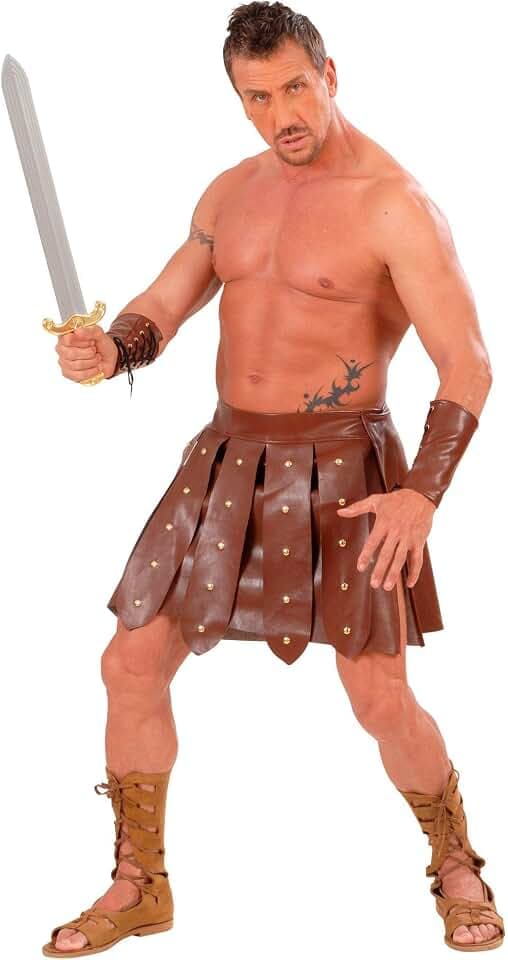 W WIDMANN MILANO Party Fashion - Kostüm Gladiator, Römer, Kämpfer, Krieger, Motto-Party, Karneval