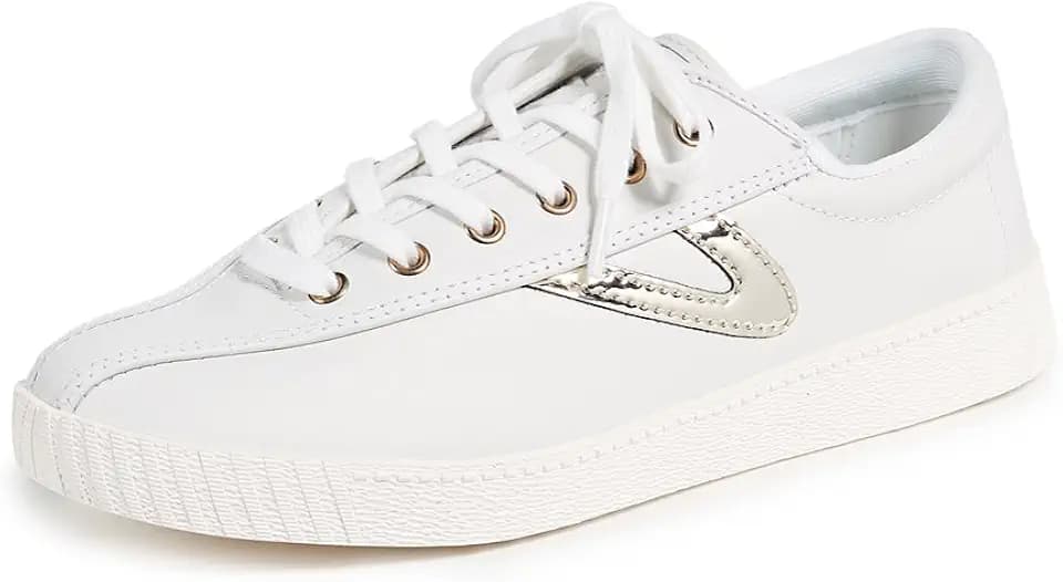 TRETORN Women's Nyliteplus Leather Lace-Up Sneakers