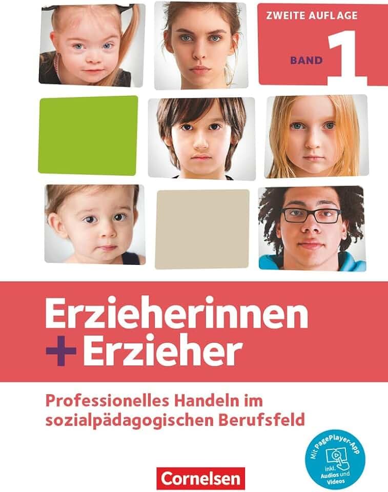 Erzieherinnen + Erzieher - Ausgabe 2020 - Band 1: Professionelles Handeln im sozialpädagogischen Berufsfeld - Fachbuch - Mit PagePlayer-App