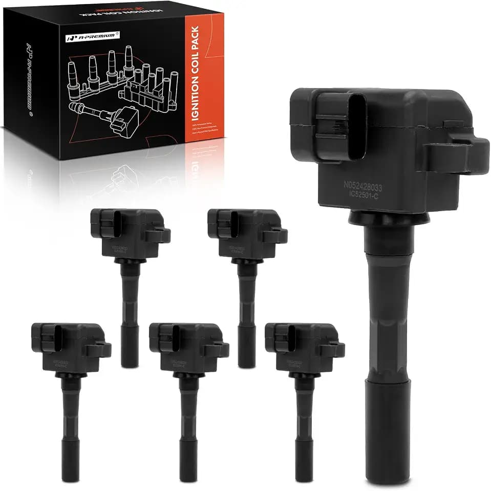 A-Premium Set of 6 Ignition Coil Pack - 3-Blade