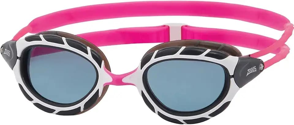 Zoggs Predator Schwimmbrille Erwachsene – UV-Schutz, Anti-Beschlag Gläser, Schnellverstellbare Komfort-Bänder, Ultra Fit Dichtung, Schwimmbrille für Training & Freizeit