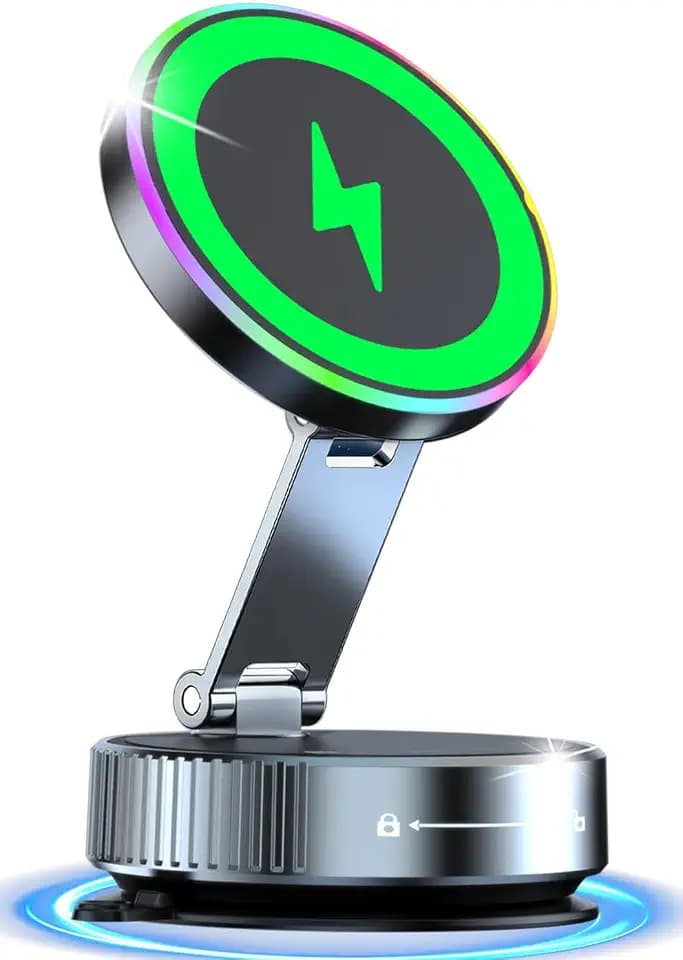 for Magsafe Car Mount Charger 15W Fast Charging Wireless Car Charger Holder