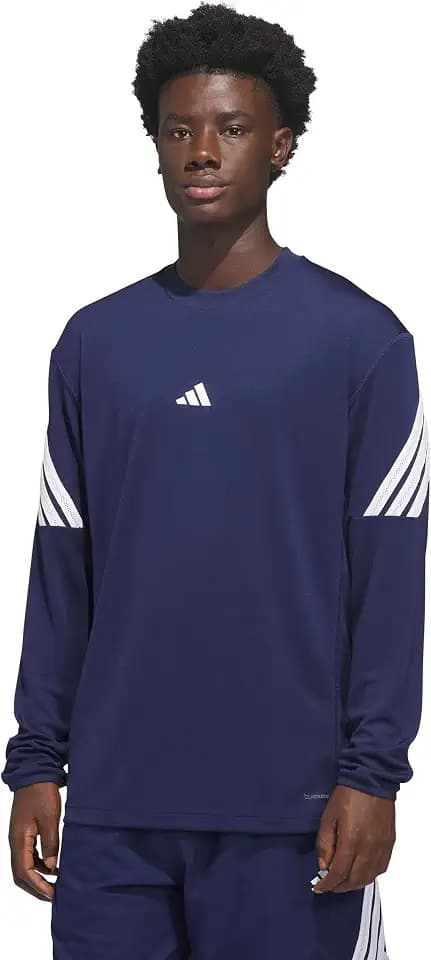 adidas Mens Crazy Lite Long Sleeve Basketball Casual - Black