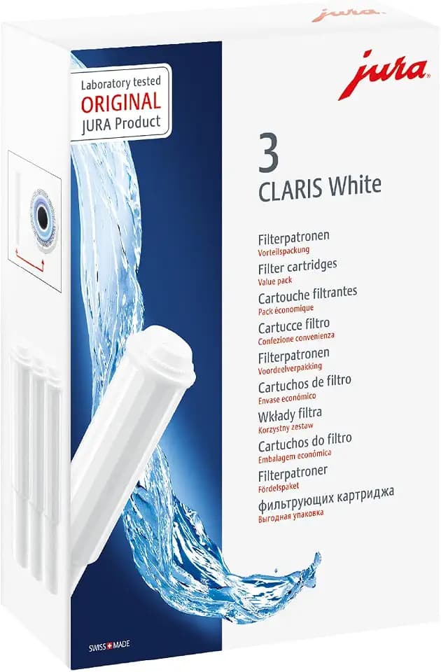 JURA original CLARIS White Wasserfilter 3er-Pack (68739)