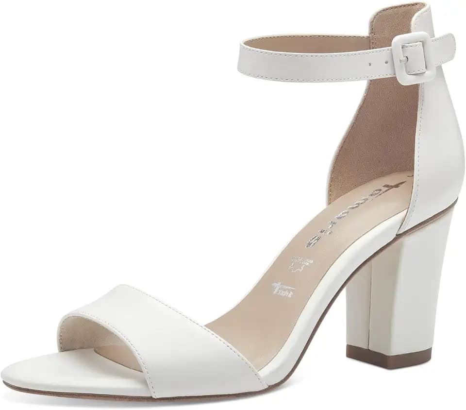 Tamaris Damen Heeled Sandals Leder