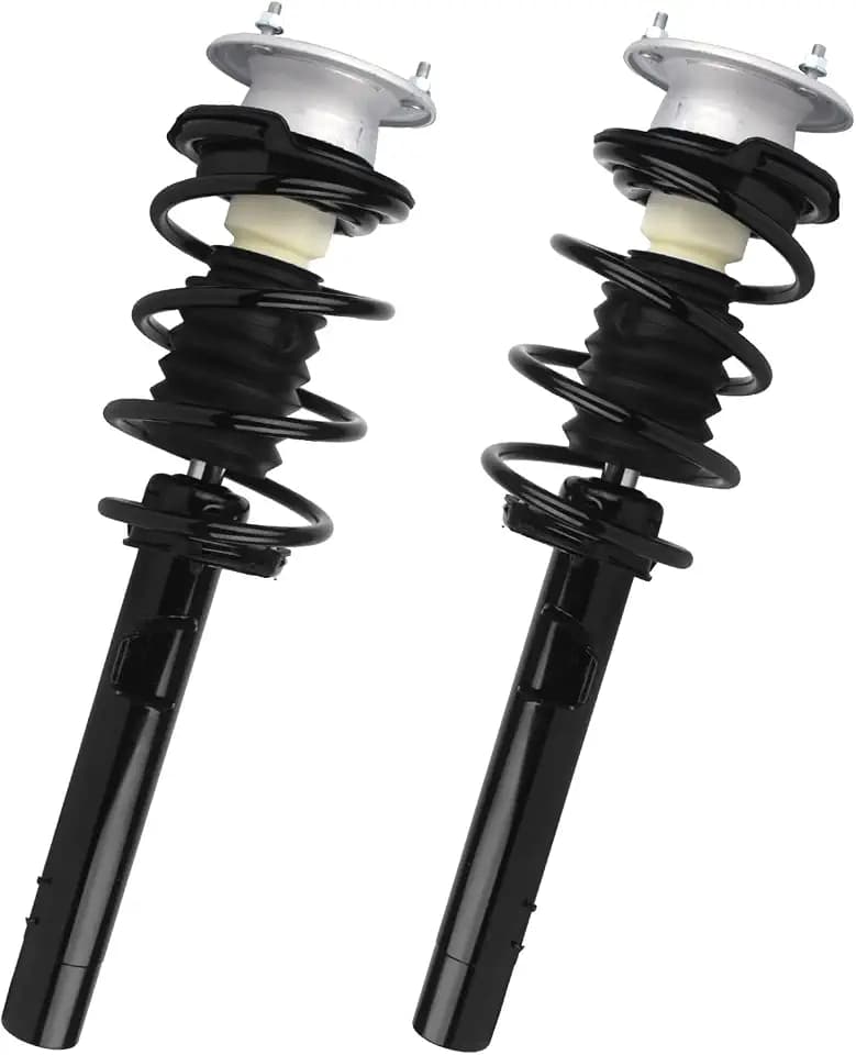 KUSATEC Front Pair Complete Struts Shock Absorber 11374 11373