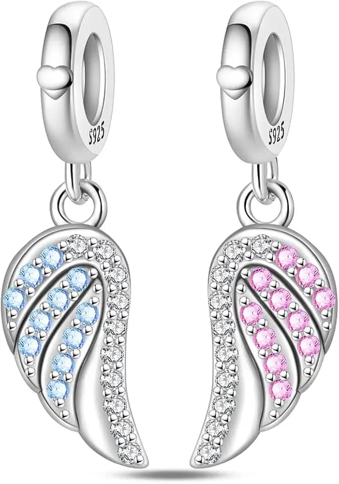 925er Sterlingsilber-Perlenanhänger für Armbänder und Halsketten 5A Zirkonia-Anhänger Geschenke für Frauen