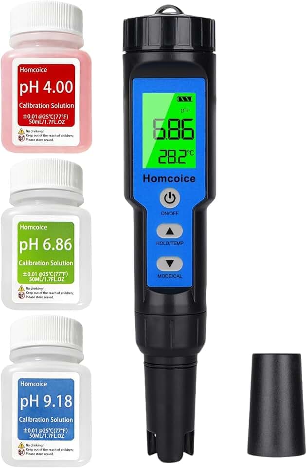 PH Messgerät 4 in 1, TDS EC Temperatur Meter