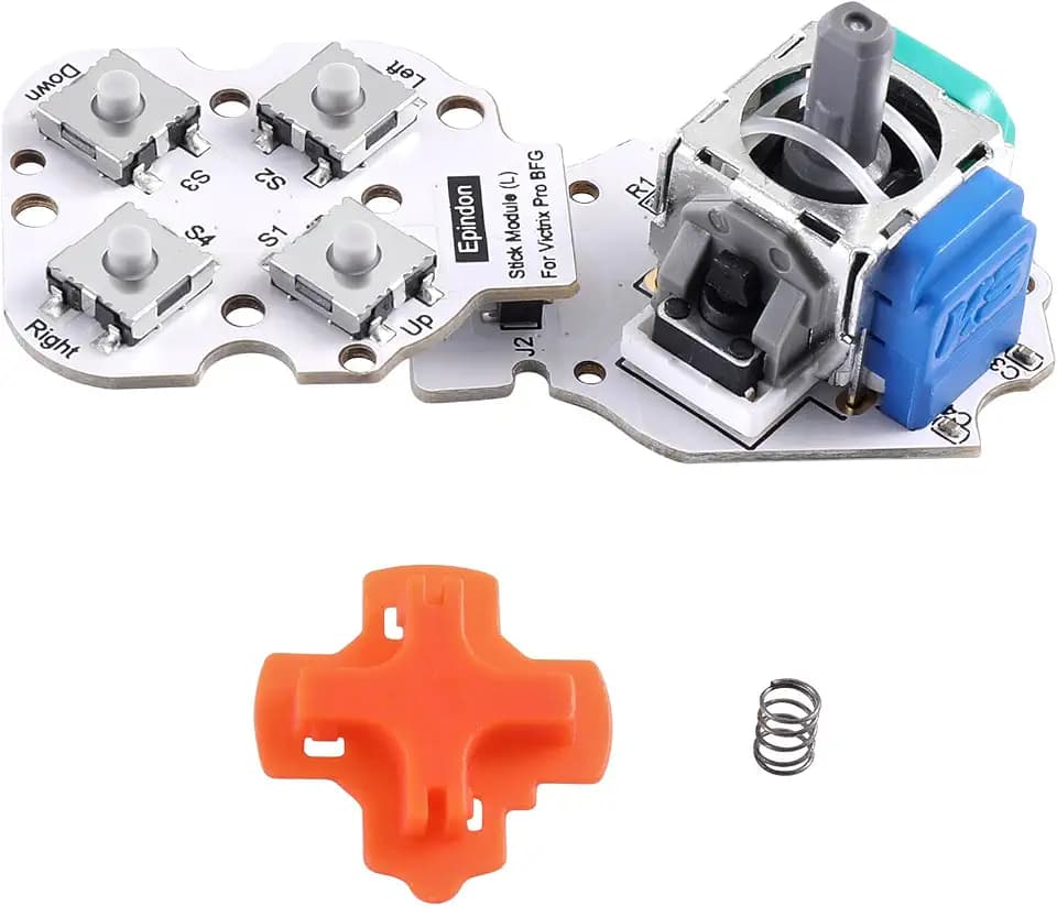 Epindon TMR Hall Effect Stick Module Compatible with Victrix Pro BFG Controllers | Tactile Switch | Conductive Rubber is NOT Required | Both PS5 & Xbox Version | Left Stick 80G