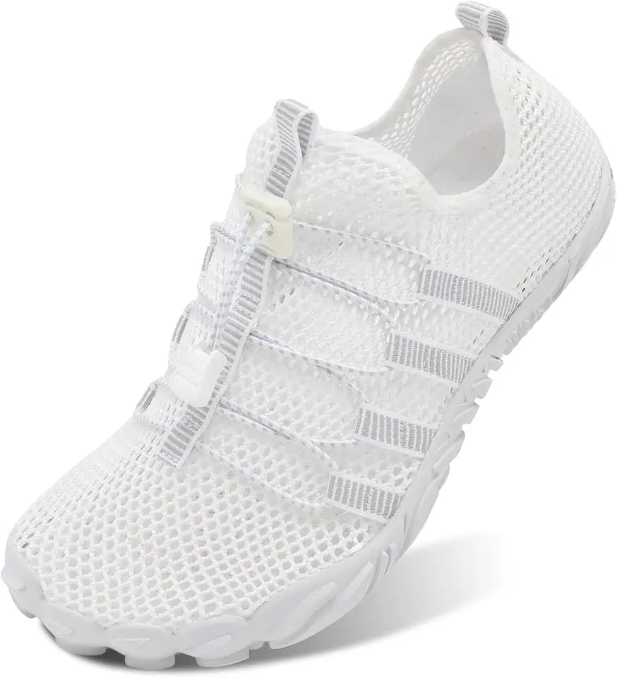 L-RUN Barefoot Water Shoes Women Mens Aqua Sock Athletic Hiking Water Sports Shoes for Swim Beach Pool Sand Diving Walking