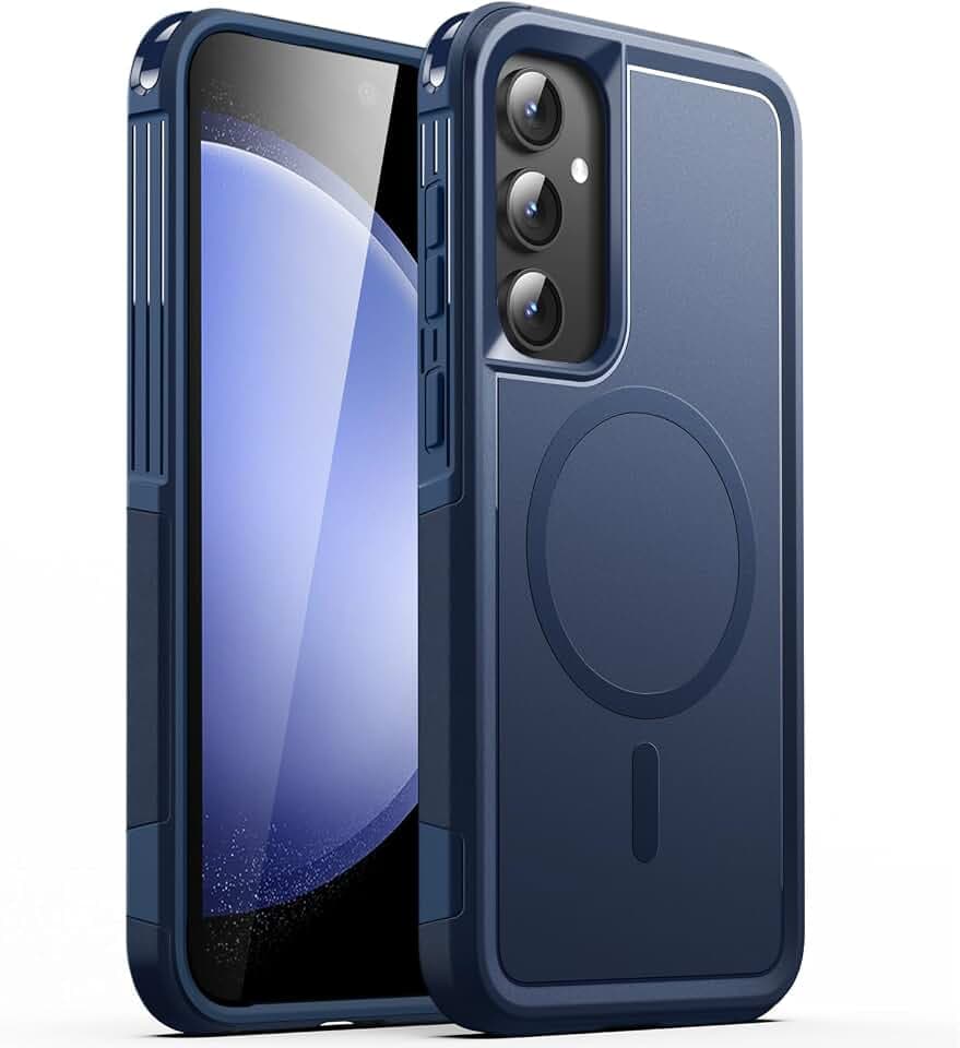 JETech Magnetische Schutzhülle für Samsung Galaxy S23 FE, Blau