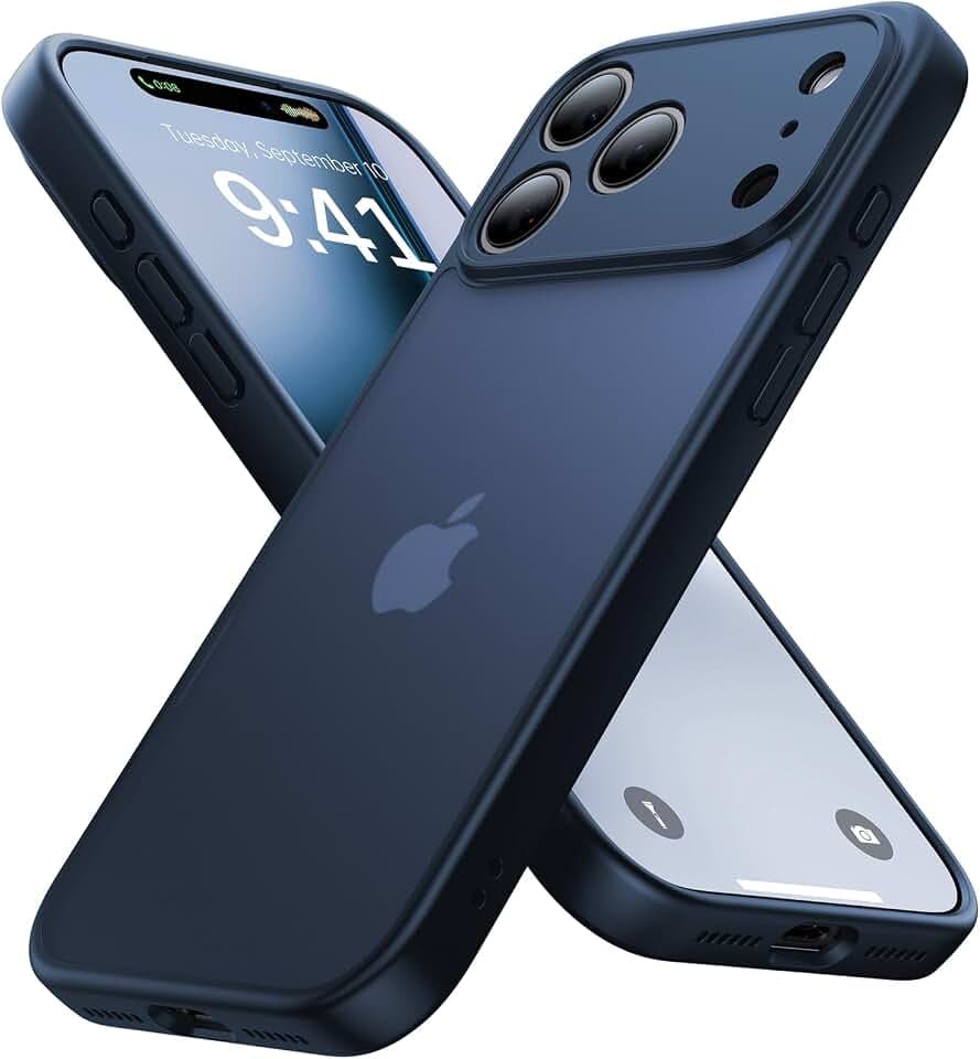 Eastinbox for iPhone 17 Pro Max Case for i Phone17 Pro Max, Blue