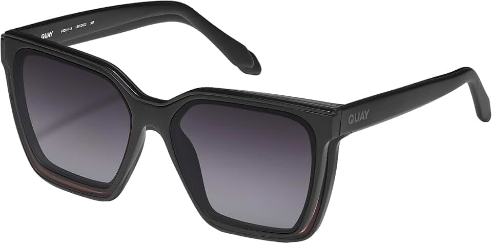 QUAY Level Up Square Sunglasses for Women
