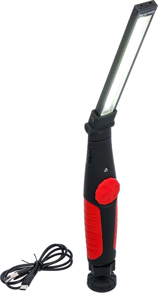 BGS Diy 6783 | Akku-Knicklampe | COB-LED | 5 W | 250 Lumen | USB C | Li-Ion
