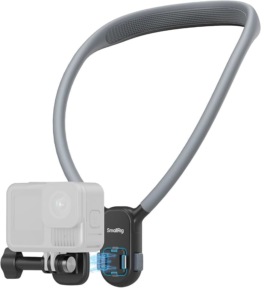 SMALLRIG Quick Release Magnetic Neck Mount for Action Camera POV Vlogging