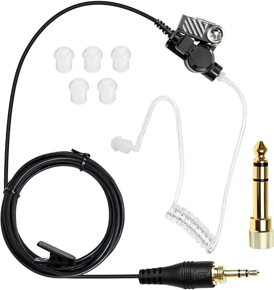 IFB Headset Anchor Broadcast Earpiece for Phone, Mixer & Stage Use