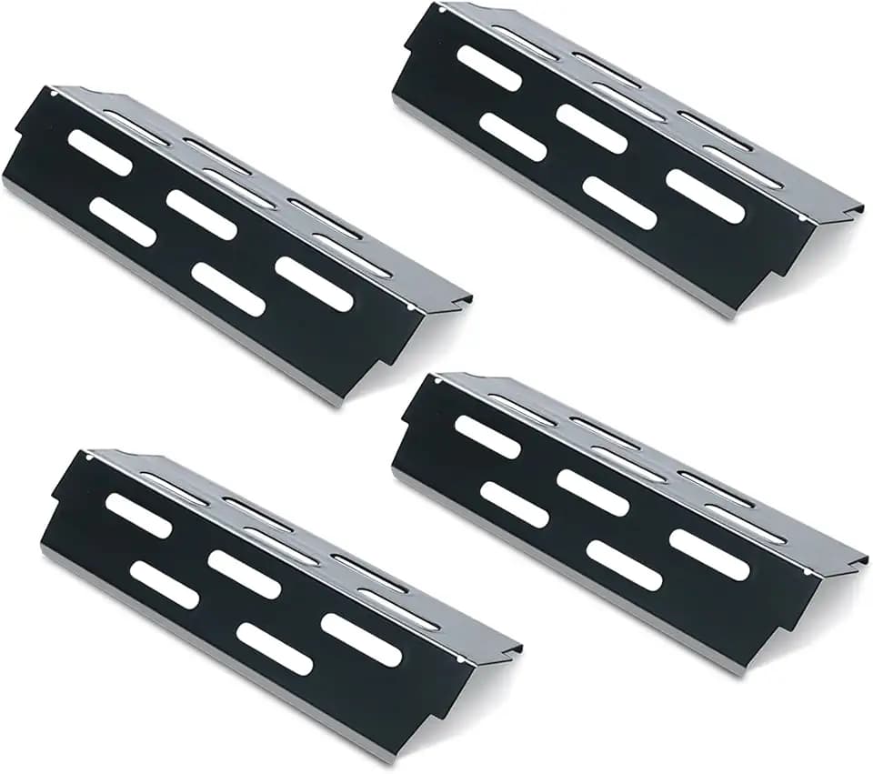 Heat Deflectors for Weber Genesis II E-410, S-410, LX E-440, S-440 (Porcelain Steel, ES/410 * 4)