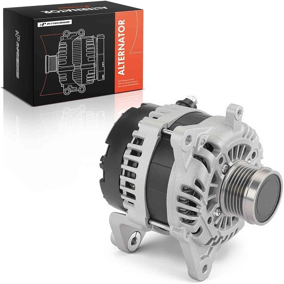 A-Premium Alternator, 12V 150A 6-Groove Decoupler Pulley Clockwise