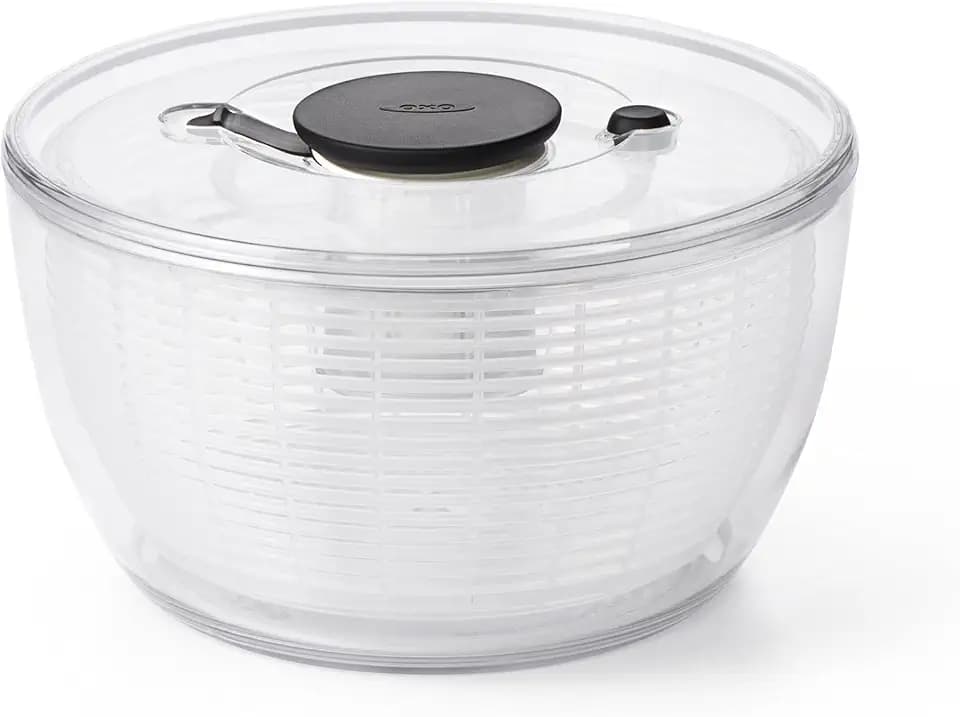 OXO Good Grips Salatschleuder mit Sieb und Deckel