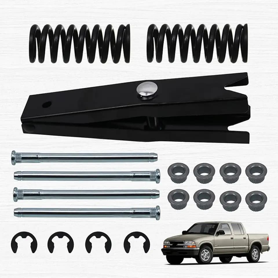 RULLINE Door Hinge Repair Kit for 94-04 Chevy S10, with Spring Tool, 19pcs