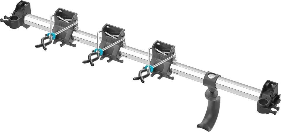 Gardena Gerätehalter Plus: Wandhalterung für Haus- und Gartengeräte, 78 cm Breite, 60 kg Maximalgewicht, platzsparend, flexibel erweiterbar, individuell bestückbar (3509-20)