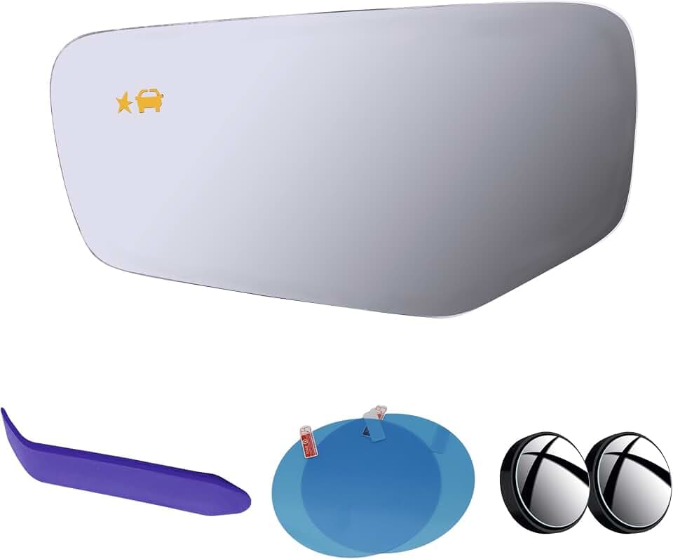Driver Side Mirror Glass Compatible with Cadillac CT5 CT6 ATS Coupe CTS
