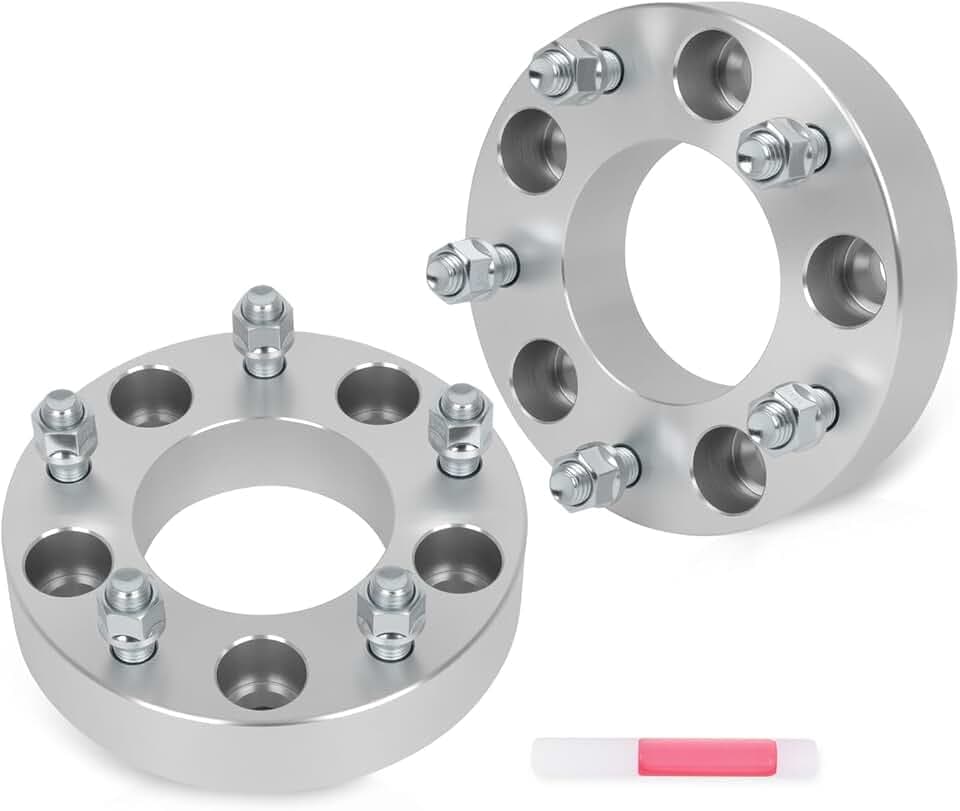 SCITOO 2Pcs 1.5 inch Wheel Adapters 5x135 to 5x5.5 with Studs 14x2 87.1mm