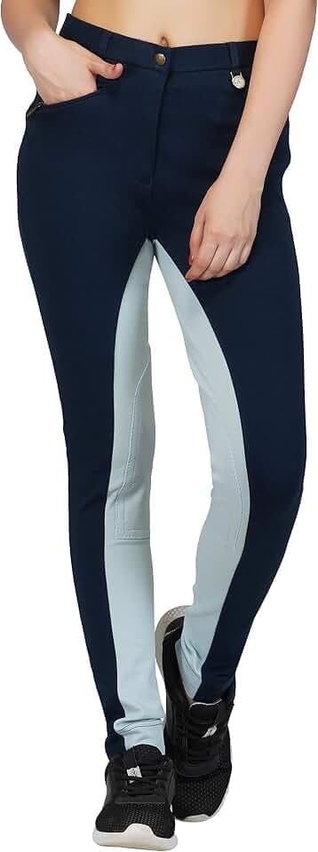 Horse Riding Child Soft Stretchy Jodhpurs JODS JODPHURS Child/Girls Cotton Lycra Soft Jods Knee Patch Equestrian Jodh