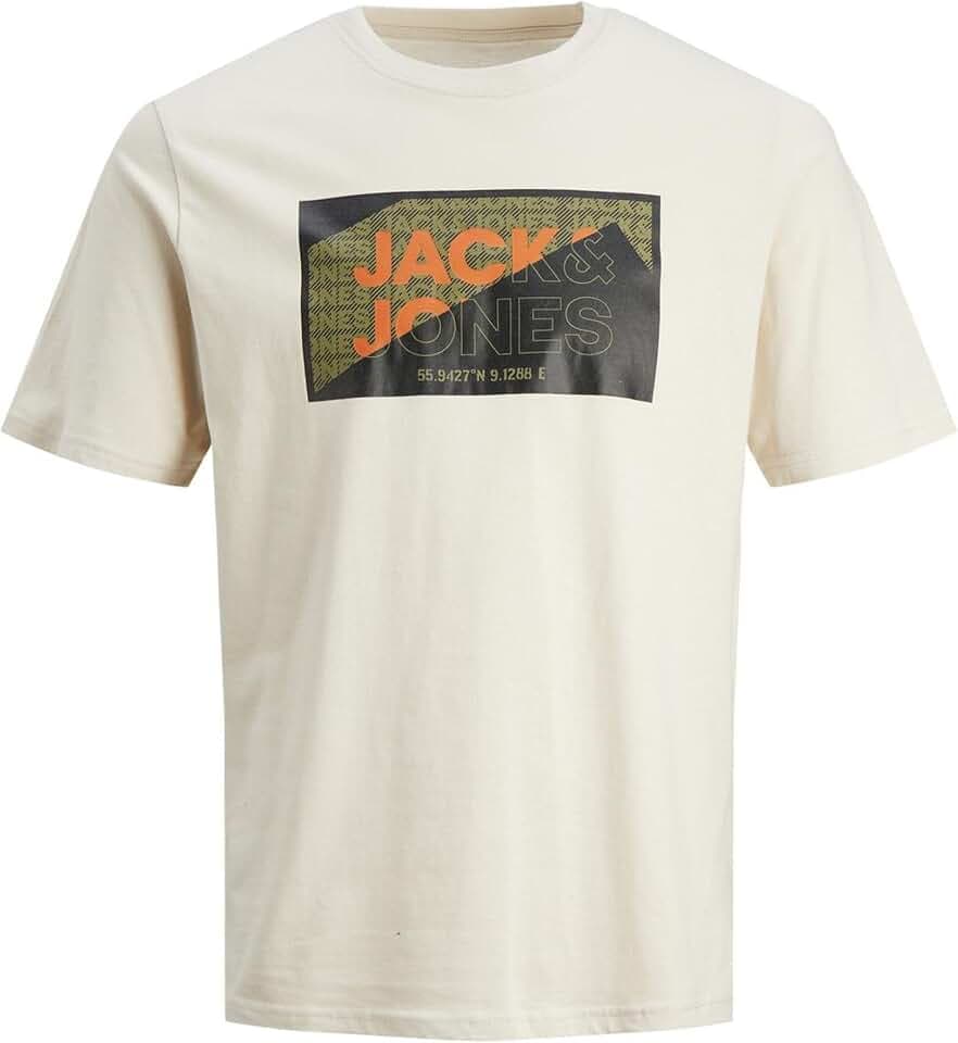 Jack & Jones Jungen Jcologan Tee Ss Crew Neck Aw23 T-Shirt