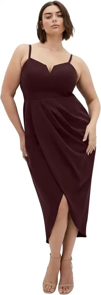 City Chic Women's Plus Size Cocktail Dress - Sassy V