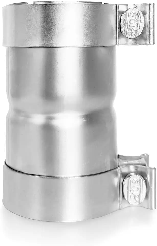 Peastorm 3 to 3 Inch Exhaust Adapter, 3" ID Exhaust Reducer Connector Pipe with Clamp