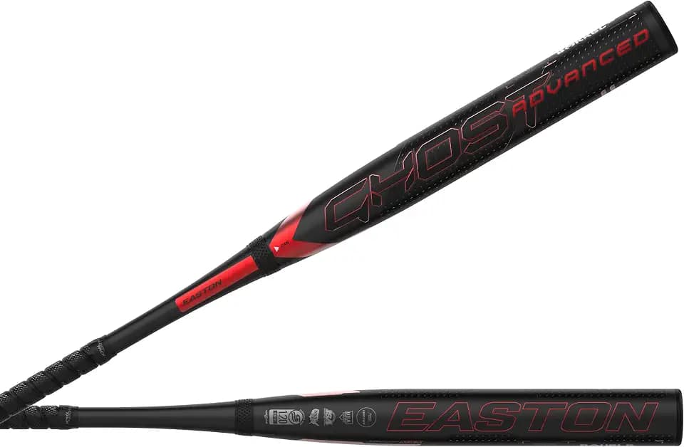 Easton | Ghost Advanced Fastpitch Softball Bat | Approved for All Fields | -8 / -9 / -10 / -11 Drop | 2 Pc. Composite