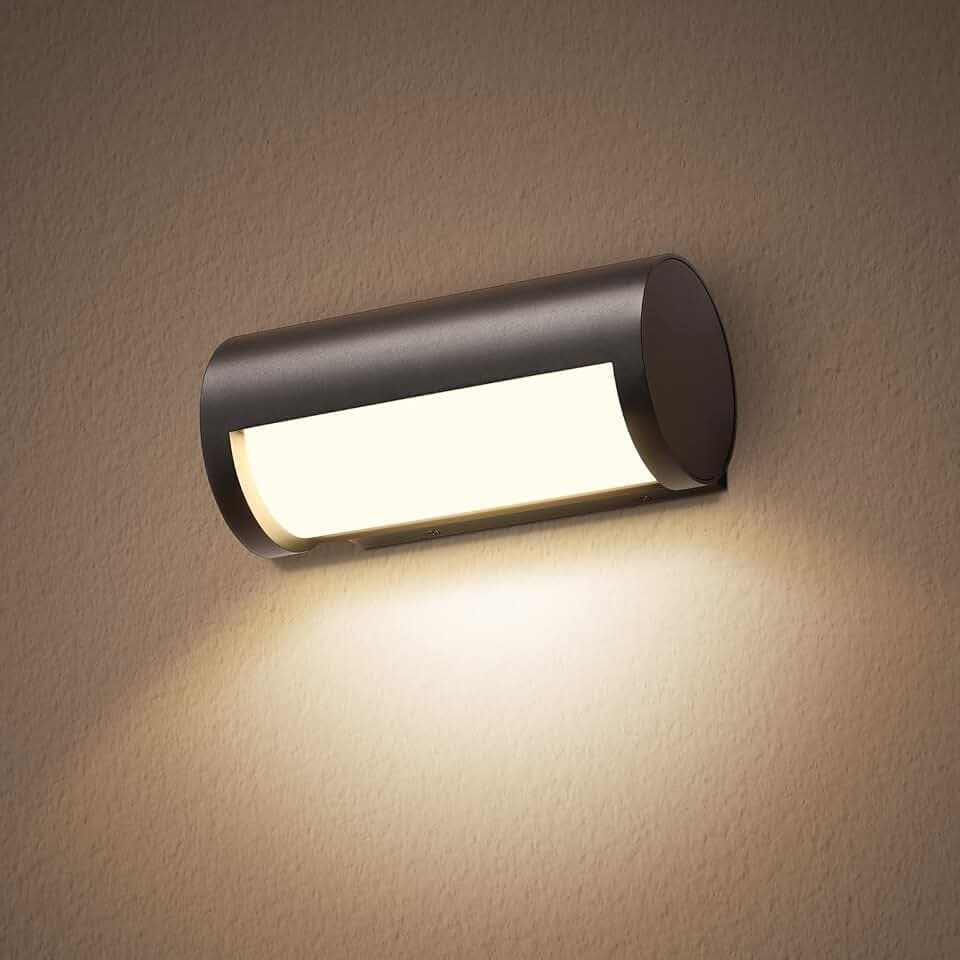 1Pack Moderne Outdoor Wandleuchte Beleuchtung mit LED 13W Lampe Wand LED Lampe 1200LM