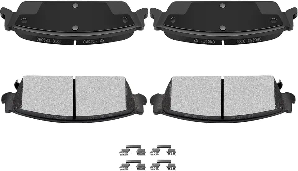AUTOMUTO Front Ceramic Disc Brake Pads Set D465 For Honda For Civic 1996-11