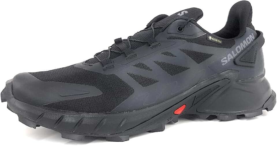 Salomon Schuhe Supercross 4 GTX Black/Black Trailrunning Schuh Herren schwarz