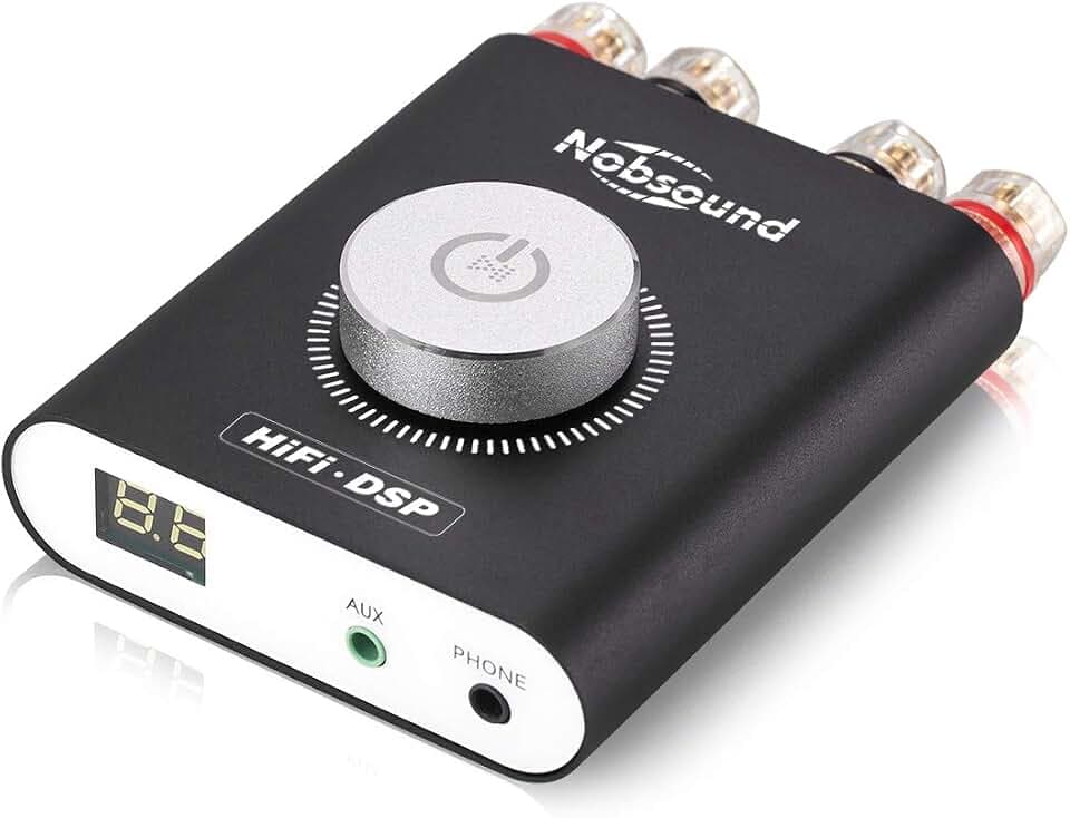 Nobsound NS-20G 200W Audio Verstärker, Mini Digitaler Leistungsverstärker mit Bluetooth 5.0 für HiFi Stereo