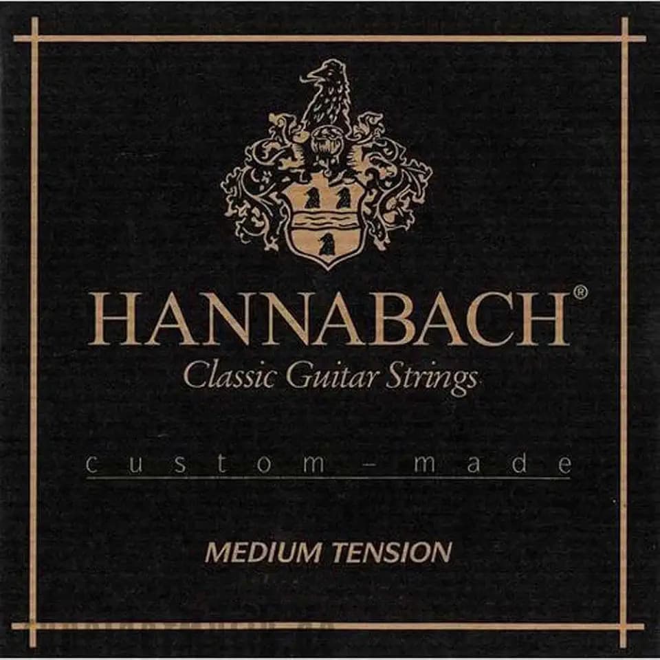 Hannabach Klassikgitarrensaiten Serie 728 Medium Tension Custom Made - 3er Bass - 7287MT