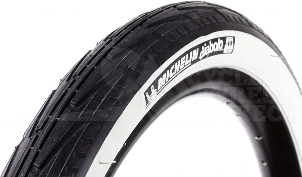 Michelin Rennradreifen City´J, 37-451 (20X1 3/8), schwarz/weiß, FA003466039