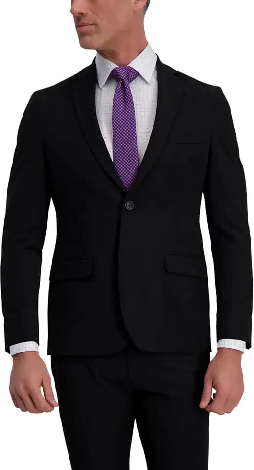 Haggar Men's JMH Ultra Slim Fit Stretch Suit Separate Pants & Jackets