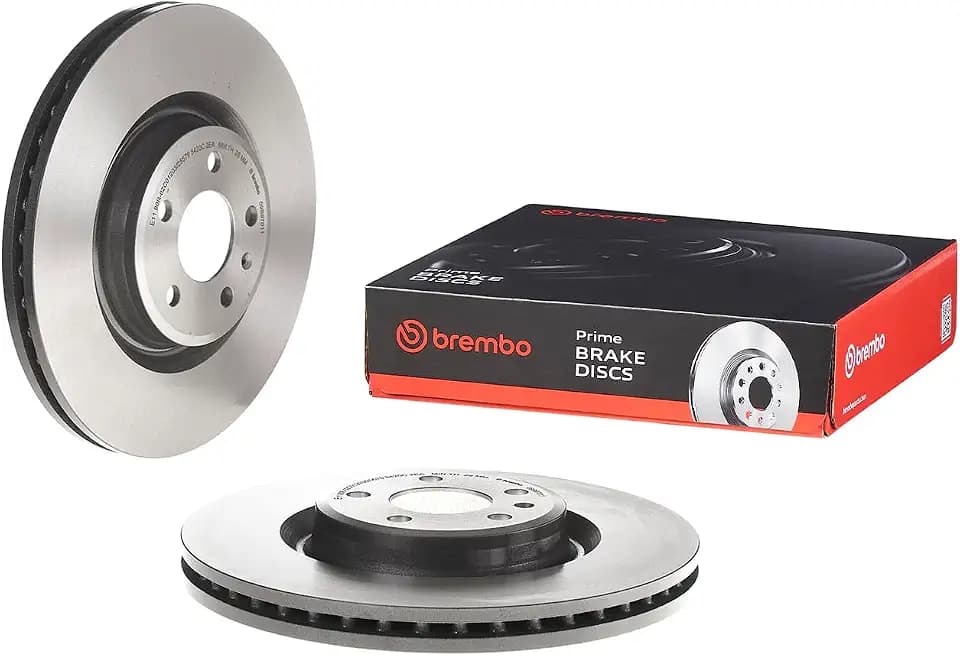 Brembo 09.B970.11 UV Coated Pillar Vented Front Brake Rotor AUDI/AUDI (FAW)/PORSCHE/VW (SVW) OE# 4G0615301
