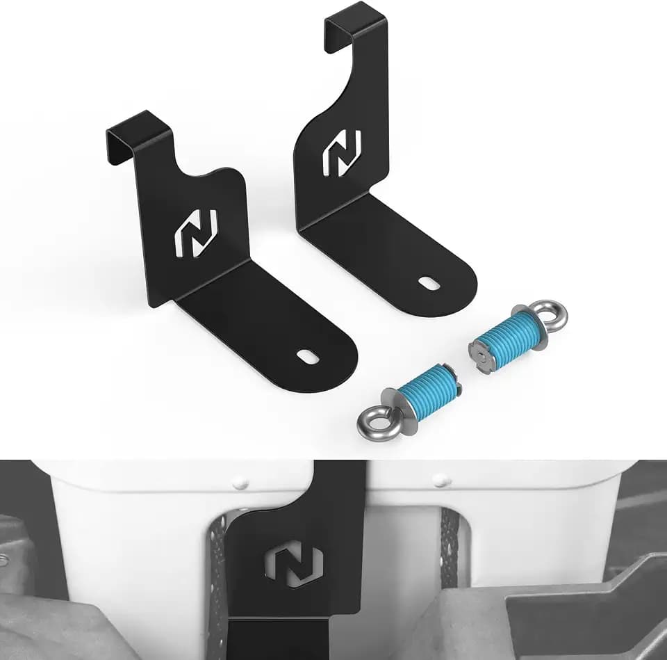 NICECNC Cooler Mounts for Yeti 35 Cooler Black