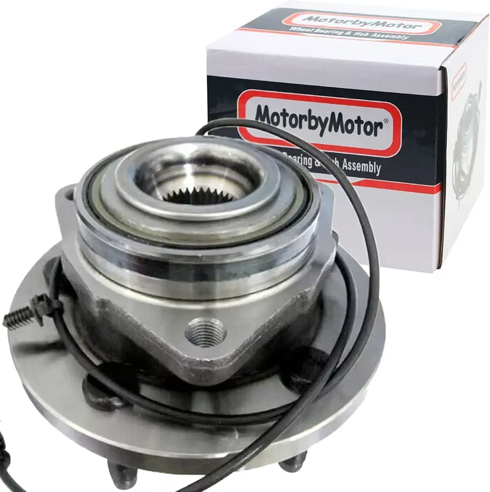 MotorbyMotor 513271 Front Wheel Bearing and Hub Assembly with ABS 5 Lugs Replacement for 2007-2009 Chrysler Aspen,2006-2009 Dodge Durango Wheel Hub Assembly
