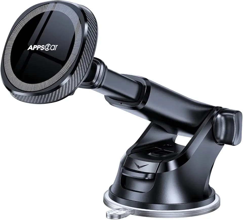 APPS2Car for Magsafe Car Phone Mount, Dashboard & Windshield Suction Cup