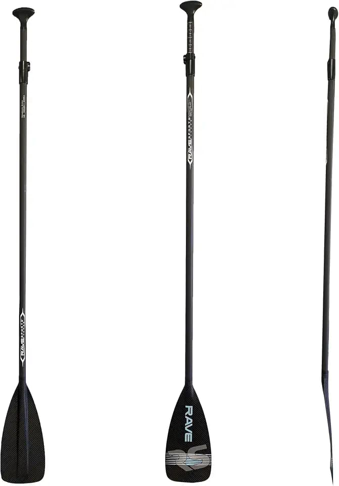 Rave Sports SUP Paddles - Adjustable, Lightweight Oars for Stand Up Paddleboard, Float and No Twist Handle Locks