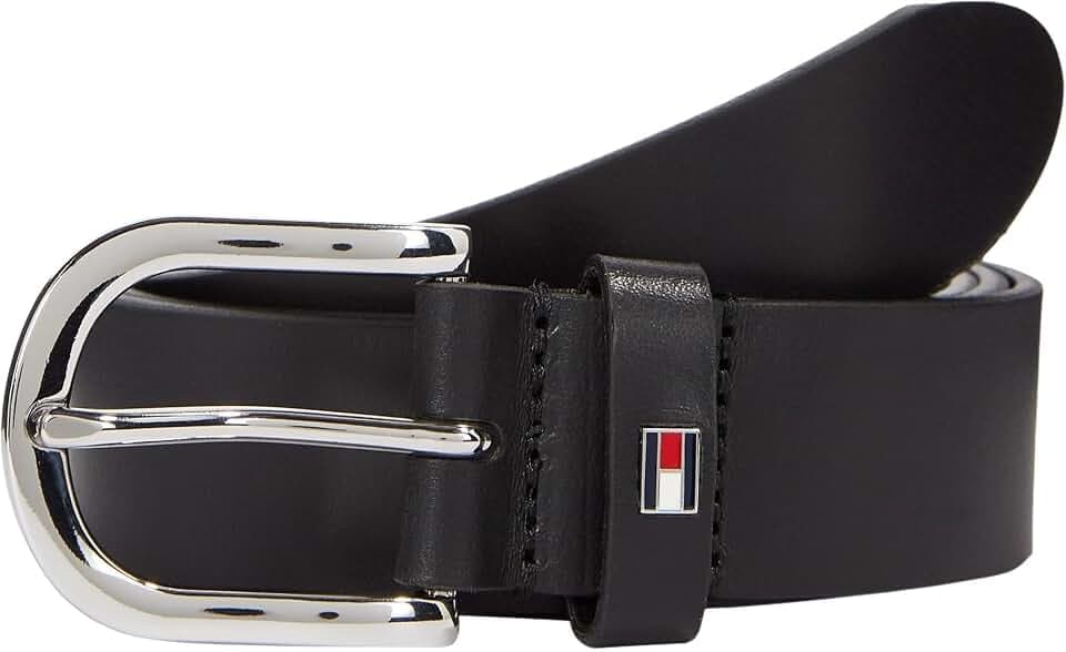 Tommy Hilfiger Damen Gürtel New Danny Belt Ledergürtel