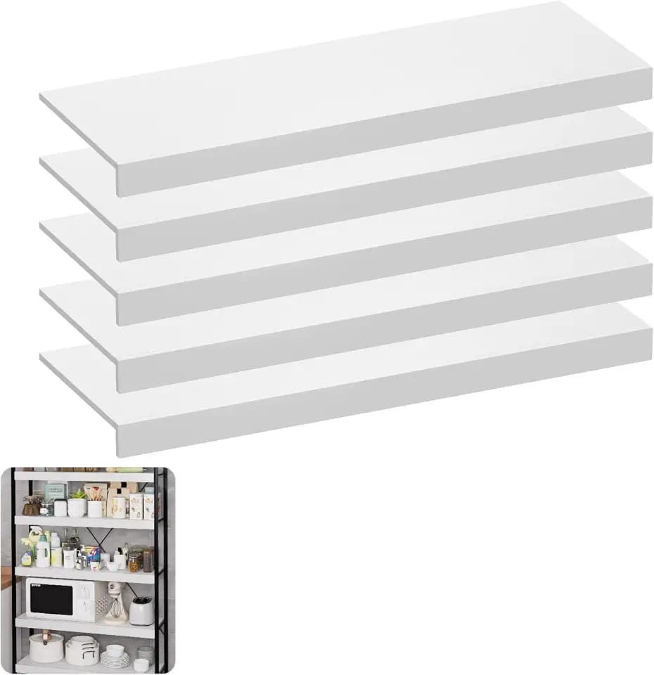 Wire Shelf Covers Wood Wire Rack Covers for Pantry Shelving 36 X 12 Inch