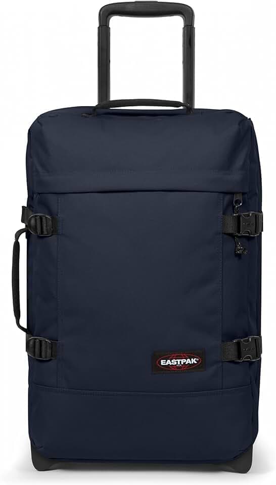 Eastpak Tranverz S Kabinentrolley 42L (51 x 32,5 x 24 cm), robuster Koffer mit Rollen, leichtes Handgepäck mit 2 Fächern, Teleskopgriff & TSA-Schloss - Ultra Marine